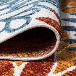 Crisantemo Floral Indoor/Outdoor Area Rug - JONATHAN Y -Home Improvement Store GUEST a4c26389 614d 49be a8fa 2bce301967f5