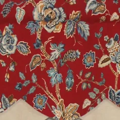 Gianna Petticoat 3in Rod Pocket Contrast Bottom Fabric Valance 50in X 15in By RLF Home -Home Improvement Store GUEST a513d930 724c 4c01 8b0a f56d0b78f704