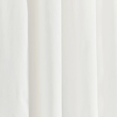 Lush Décor Coastal Chic Scallop Edge Window Curtain Panels Gray/White 52X84 Set 5 Lush Décor Coastal Chic Scallop Edge Window Curtain Panels Gray/White 52X84 Set - Image 3