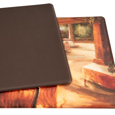 World Rug Gallery Village Restaurant Scenery Anti-fatigue Kitchen Mat 5 World Rug Gallery Village Restaurant Scenery Anti-fatigue Kitchen Mat - Image 3