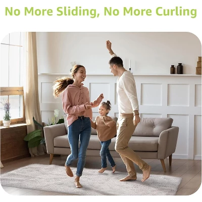 12 Pcs Non Slip Rug Grippers, Reusable Carpet Tape For Area Rugs, Rug Pads Stickers For Hardwood Floors, Anti Curling Mat Holders 4 12 Pcs Non Slip Rug Grippers, Reusable Carpet Tape For Area Rugs, Rug Pads Stickers For Hardwood Floors, Anti Curling Mat Holders - Image 2