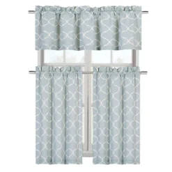 Kate Aurora Shabby Lattice Cotton Blend Kitchen Curtain Tier & Valance Set -Home Improvement Store GUEST aa2d178f 6495 4f27 b879 e760a8d0f535