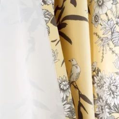 Lush Décor Botanical Garden Light Filtering Window Curtain Panels Yellow 52X84 Set -Home Improvement Store GUEST aa9246cd 3d54 4843 a0ca 84b614f86316