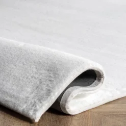 NuLOOM Layne Soft Silky Faux Rabbit Area Rug -Home Improvement Store GUEST ab723210 6bfa 4bfa 934f 7e92044bf840