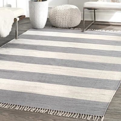 NuLOOM Ashlee Striped Flatweave Area Rug 3 NuLOOM Ashlee Striped Flatweave Area Rug