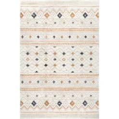 NuLOOM Sevanna Distressed Global Trellis Area Rug -Home Improvement Store GUEST ad1a1401 1b72 4421 8a7b 23e34f05f6c3
