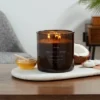 23oz XL 3-Wick Coconut + Honey Wooden Amber Glass With Wood Lid And Stamped Logo Amber - Threshold™ 2 23oz XL 3-Wick Coconut + Honey Wooden Amber Glass With Wood Lid And Stamped Logo Amber - Threshold™ -Home Improvement Store GUEST add52e5f a9a6 4c7c 9581 95aed9462e3c