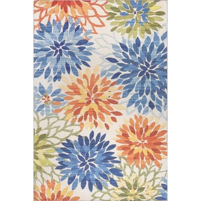 NuLOOM Rosana Floral Machine Washable Indoor/Outdoor Area Rug 15 NuLOOM Rosana Floral Machine Washable Indoor/Outdoor Area Rug - Image 13