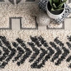 NuLOOM Zuri Shaggy Banded Area Rug -Home Improvement Store GUEST ae88a812 8178 4ccf adfb 1cef34588c20