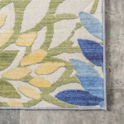 NuLOOM Rosana Floral Machine Washable Indoor/Outdoor Area Rug 23 NuLOOM Rosana Floral Machine Washable Indoor/Outdoor Area Rug -Home Improvement Store GUEST aeabc38f 636f 4056 b49a ddaa96882ea7