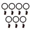 Versailles Home Fashions 7pk Steel Clip Window Curtain Rings - Espresso Brown 1 Versailles Home Fashions 7pk Steel Clip Window Curtain Rings - Espresso Brown -Home Improvement Store GUEST aeaf1f1a 9cf7 4b95 8370 536788a690e7