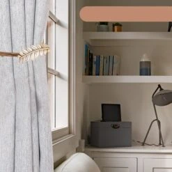 Unique Bargains Metal Curtain Holdback Gold Tone 2 Pcs -Home Improvement Store GUEST af29523b 21c8 4c91 b83d d1f997728ca1