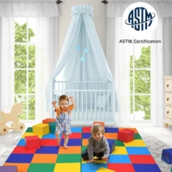 Costway 58'' Toddler Foam Play Mat Baby Folding Activity Floor Mat Home School Daycare -Home Improvement Store GUEST b157dd1a eb2b 4881 8997 9442051fcab5