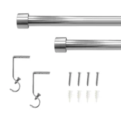 Decorative Drapery Curtain Rod With End Cap Finials - Lumi Home Furnishings 9 Decorative Drapery Curtain Rod With End Cap Finials - Lumi Home Furnishings -Home Improvement Store GUEST b1e65cc8 62be 463f b3c6 b431e2bf33b3