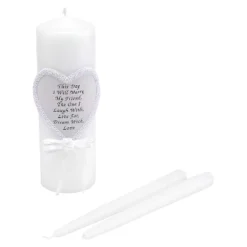 3pc Wedding Unity Friendship Unity Candle Set