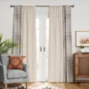 1pc 50"x84" Blackout Woven Stripe Border Window Curtain Panel Black - Threshold™ 2 1pc 50"x84" Blackout Woven Stripe Border Window Curtain Panel Black - Threshold™ -Home Improvement Store GUEST b377f1dc 1190 4ac2 b240 b46f4ca6071b