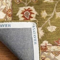 2'3"x8' Floral Tufted Runner Rug Moss Green/Ivory - Safavieh 11 2'3"x8' Floral Tufted Runner Rug Moss Green/Ivory - Safavieh -Home Improvement Store GUEST b45f3150 7269 4002 98a8 553cc7c6d0e0