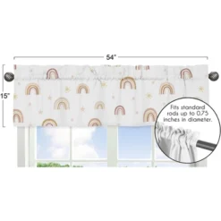 Sweet Jojo Designs Window Valance Treatment 54in. Boho Rainbow Pink Yellow And Beige 10 Sweet Jojo Designs Window Valance Treatment 54in. Boho Rainbow Pink Yellow And Beige -Home Improvement Store GUEST b5bc191d 81c0 4a6e 8944 ca2ebe8a5c5b