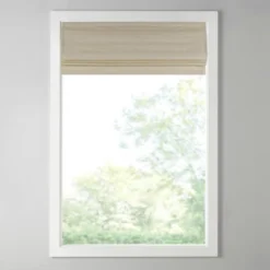 Aberdeen Printed Faux Silk Room Darkening Cordless Roman Blinds And Shade Taupe -Home Improvement Store GUEST b644eca1 2259 4fd3 b31a 495a6d3e35fe