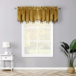 Kate Aurora Royal Living 2 Pack Beaded Tassel Trimmed Rod Pocket Velvet Window Valances 11 Kate Aurora Royal Living 2 Pack Beaded Tassel Trimmed Rod Pocket Velvet Window Valances -Home Improvement Store GUEST b6efcdcf f9d7 4811 9d04 37ce5a8f27ea