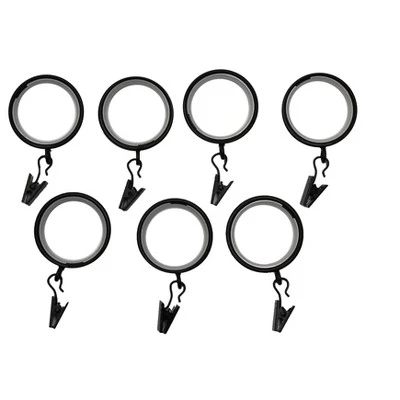 Linen Avenue Curtain Rod Decorative Drapery Rings 8 Linen Avenue Curtain Rod Decorative Drapery Rings - Image 6