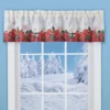 Collections Etc Poinsettias & Holly Cream Colored Curtain Valance -Home Improvement Store GUEST b8b385ec afc1 4b4b 8a7a e32e0ea1c38c