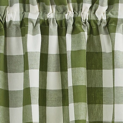 Park Designs Sage Buffalo Check Swag 72''X36'' 4 Park Designs Sage Buffalo Check Swag 72''X36'' - Image 2