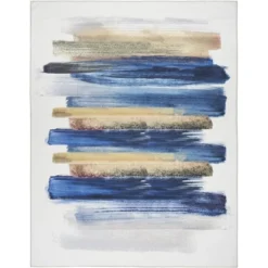 Nourison Washables Abstract Brushstroke Indoor Non-Skid Area Rug -Home Improvement Store GUEST bbea5c9c cdf1 4c17 9423 dc96f7f10d45