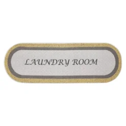 Sussexhome Non Skid Cotton Washable Laundry Room Runner Rug, 20" X 59" -Home Improvement Store GUEST bd848c97 9306 4ab9 b36b eeecf208cad5