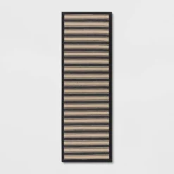 Vintage Striped Rug Black/Brown - Threshold™ -Home Improvement Store GUEST bdbea589 d707 4c74 8676 67c2961759ec