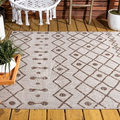 Nokat Modern Bohemian Inspired Indoor/Outdoor Area Rug - JONATHAN Y 7 Nokat Modern Bohemian Inspired Indoor/Outdoor Area Rug - JONATHAN Y - Image 5