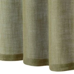 Linen Blend Farmhouse Kitchen Tier Curtains For Cafe Small Half Window Curtains For Bathroom -Home Improvement Store GUEST be95ff69 61ed 4f01 966e 43dfa01dad96