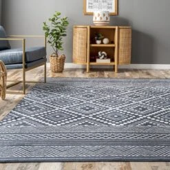 NuLOOM Phyllis Machine Washable Diamond Trellis Area Rug -Home Improvement Store GUEST bed82fd0 7931 4705 93f5 d1a2ba1e2829