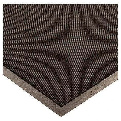 3'x5' HomeTrax Rubber Brush Doormat Black 8 3'x5' HomeTrax Rubber Brush Doormat Black - Image 6