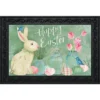 Easter Bunny And Tulips Primitive Doormat Floral 30" X 18" Briarwood Lane -Home Improvement Store GUEST bf2ca07d 07be 42aa 9a54 03cd4141fdf9