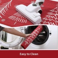 Christmas Red Kitchen Mat Sets Of 2 Washable Runner Rug,17x29In+17x47In,Non Slip Non Shedding Kitchen Rug Decorative Runner Mats -Home Improvement Store GUEST bf7bf64b afd8 4839 8b29 0da50eafed25