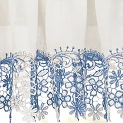 Collections Etc Lillian Floral Lace Trim Window Curtains, Single Panel, 7 Collections Etc Lillian Floral Lace Trim Window Curtains, Single Panel, -Home Improvement Store GUEST c0c96f57 afe4 4f92 9e71 2f1149437ff0