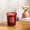 Colored Vase Glass With Dustcover Strawberry Musk Candle Red - Threshold™ -Home Improvement Store GUEST c0ed0e2d 8fa3 4e3f b96f 83d1a84c27bb