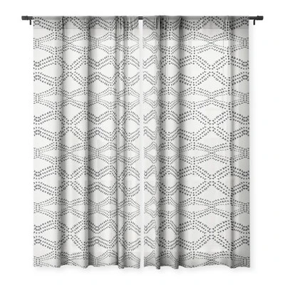 Alison Janssen Cleo Boho Diamond Single Panel Sheer Window Curtain - Society6 4 Alison Janssen Cleo Boho Diamond Single Panel Sheer Window Curtain - Society6 - Image 2
