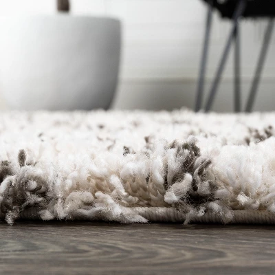 Algaida Moroccan Diamond Shag Area Rug - JONATHAN Y 6 Algaida Moroccan Diamond Shag Area Rug - JONATHAN Y - Image 4