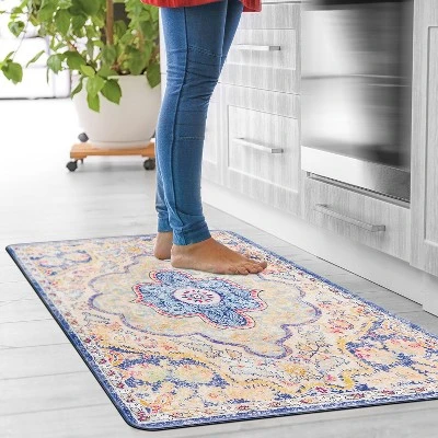 World Rug Gallery Distressed Bohemian Vintage Anti-fatigue Standing Mat 11 World Rug Gallery Distressed Bohemian Vintage Anti-fatigue Standing Mat - Image 9