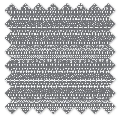 Bacati - Owls Grey/Beige Neutral Cotton Window Valance 5 Bacati - Owls Grey/Beige Neutral Cotton Window Valance - Image 3