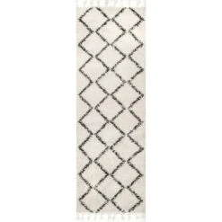 NuLOOM Michelle Diamond Trellis Tassel Area Rug 21 NuLOOM Michelle Diamond Trellis Tassel Area Rug -Home Improvement Store GUEST c55084a4 161b 447f b4e4 2a9010f0d153