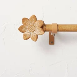 Flower Faux Wood Curtain Rod Natural Wood - Opalhouse™ Designed With Jungalow™ 9 Flower Faux Wood Curtain Rod Natural Wood - Opalhouse™ Designed With Jungalow™ -Home Improvement Store GUEST c5b5a613 8f9b 4e84 9eff 5ca6e3369a7b