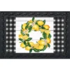 Lemon Wreath Summer Doormat Indoor Outdoor 30" X 18" Briarwood Lane -Home Improvement Store GUEST c614f120 dd9c 4173 9731 ba352467cdd3