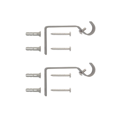 Kenney Walden 5/8" Standard Decorative Window Curtain Rod 3 Kenney Walden 5/8" Standard Decorative Window Curtain Rod