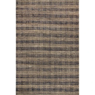 NuLOOM Danica Hand Woven Plaid Jute Area Rug 12 NuLOOM Danica Hand Woven Plaid Jute Area Rug - Image 10