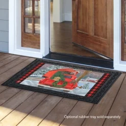 Winter Puppy Pickup Doormat Christmas Indoor Outdoor 30" X 18" Briarwood Lane -Home Improvement Store GUEST ca2fe908 8db1 4838 91e6 16c221baa96e