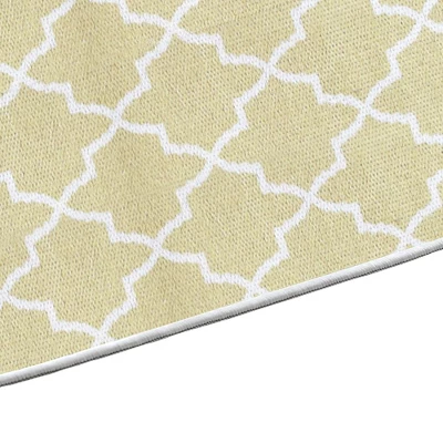 Sussexhome Lattice Collection Cotton Heavy Duty Low Pile Area Rug , 2' X 3' 6 Sussexhome Lattice Collection Cotton Heavy Duty Low Pile Area Rug , 2' X 3' - Image 4