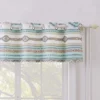 Phoenix Window Valance 84in X 16in + 1in Turquoise By Barefoot Bungalow -Home Improvement Store GUEST cac682cf 8189 4d0f be82 56e43a508747